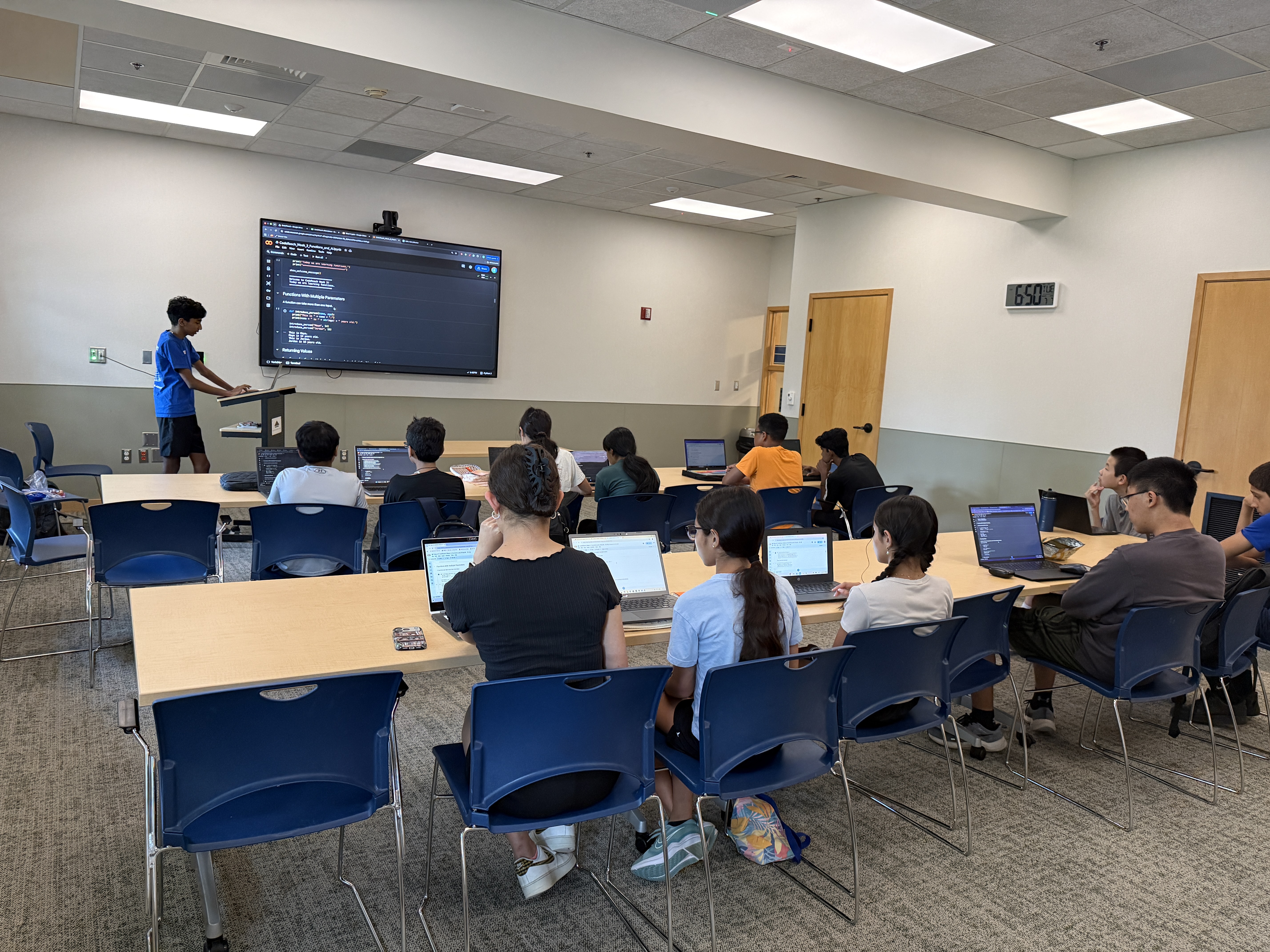 CodeReach summer camp Week 1